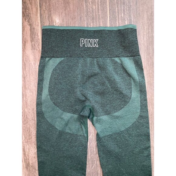 Victoria's Secret PINK Sport Seamless Workout Tight size XS Green - Picture 6 of 7